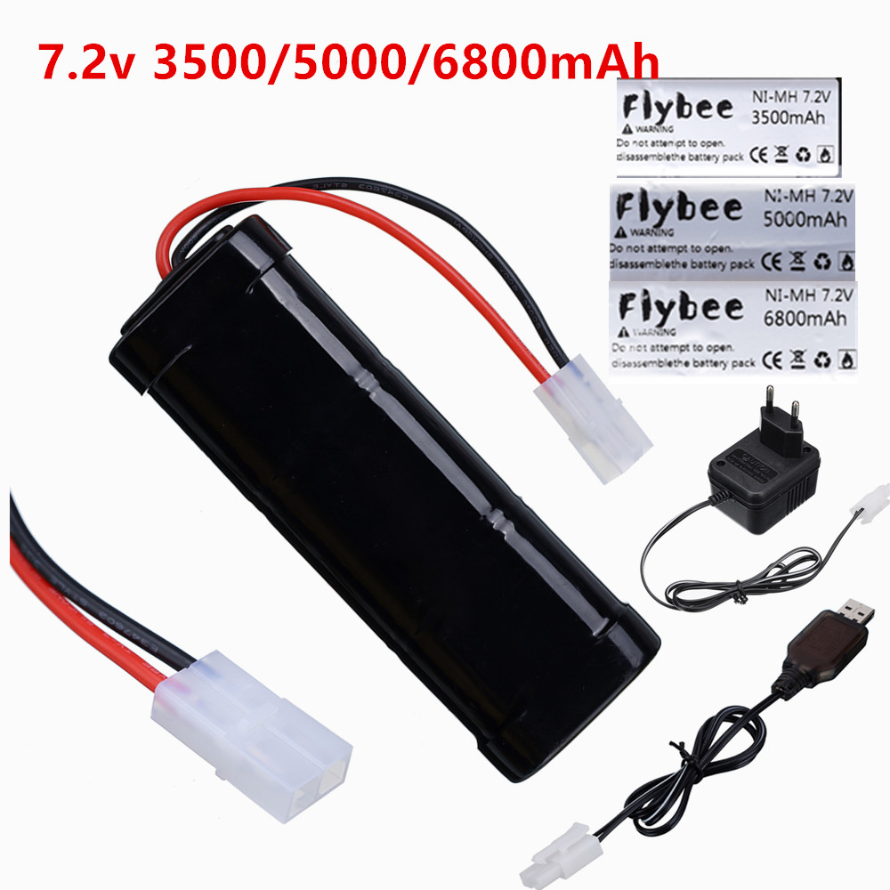 Rc Hobby Truck - New 7.2V Battery 5000/6800mAh NiMH battery
