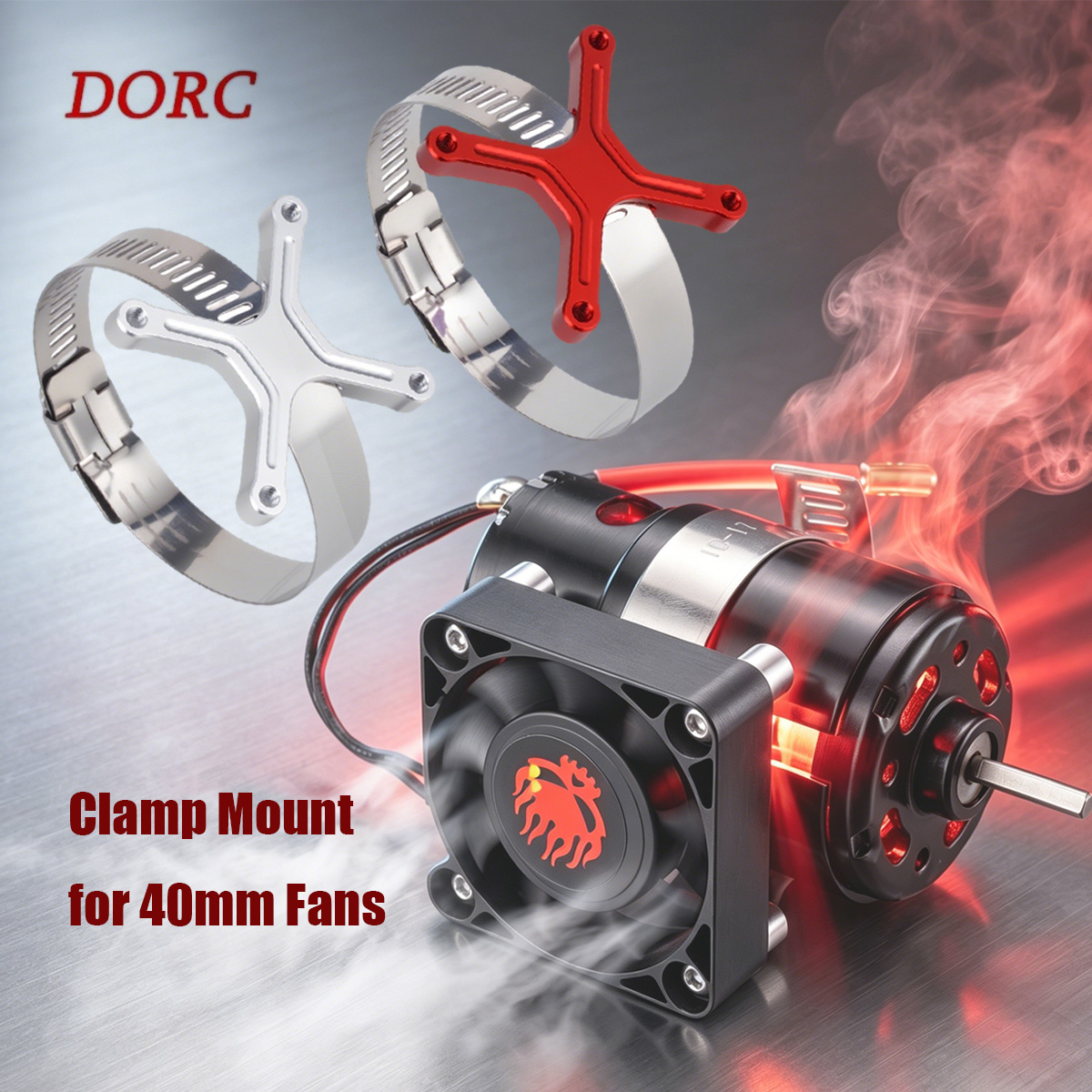 Rc Hobby Wing - Universal Adjustable Fan Mount 30-49mm Wide