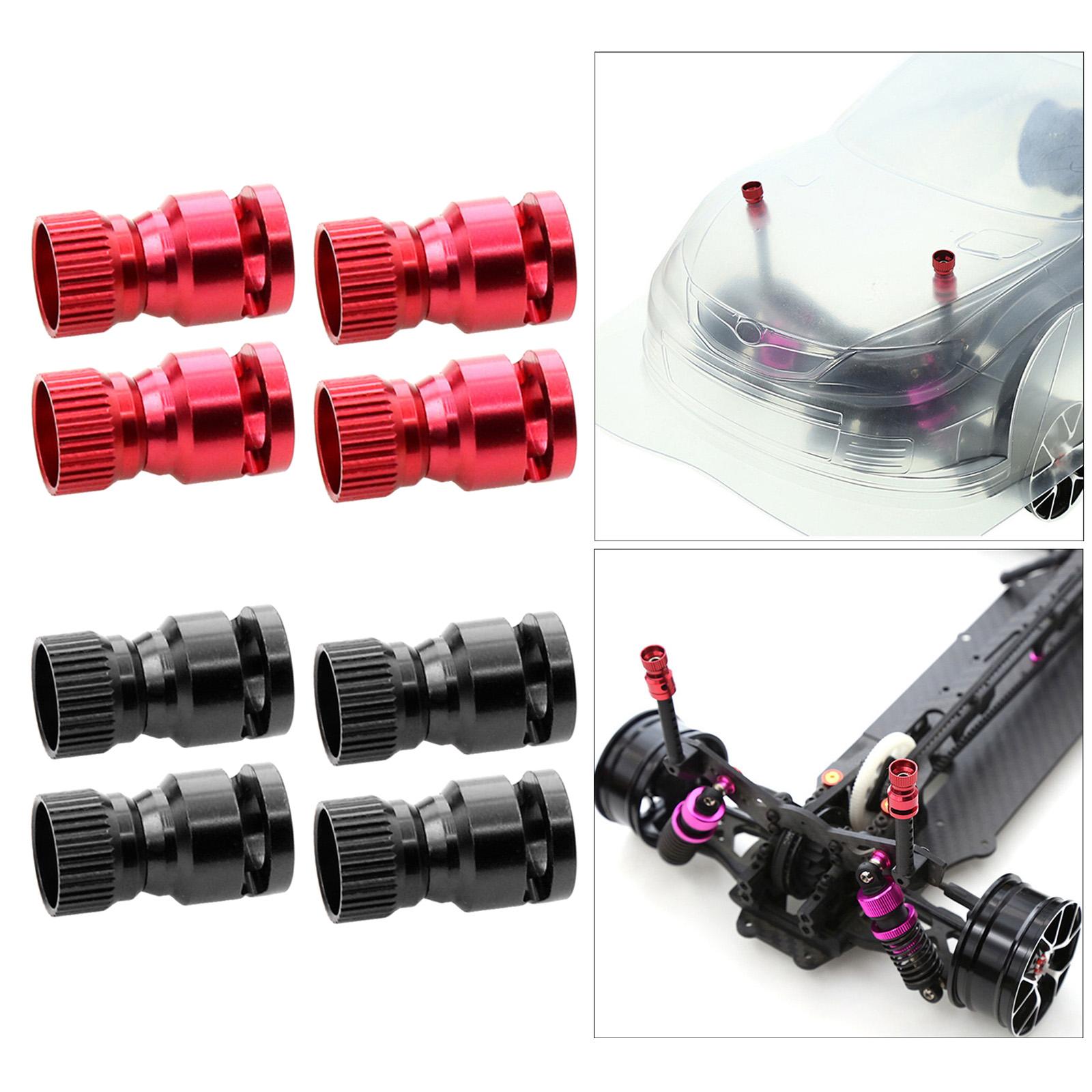 Rc Hobby Location - 4/Set Aluminium Body Shell Mount Column