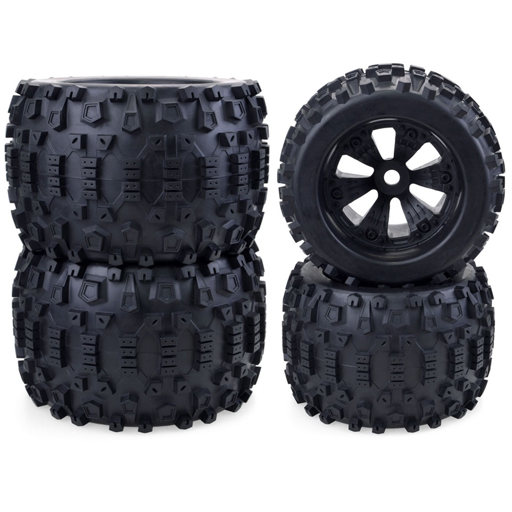 Rc Hobby Truck - 4PCS 1/8 Wheels Tires 170mm 165mm