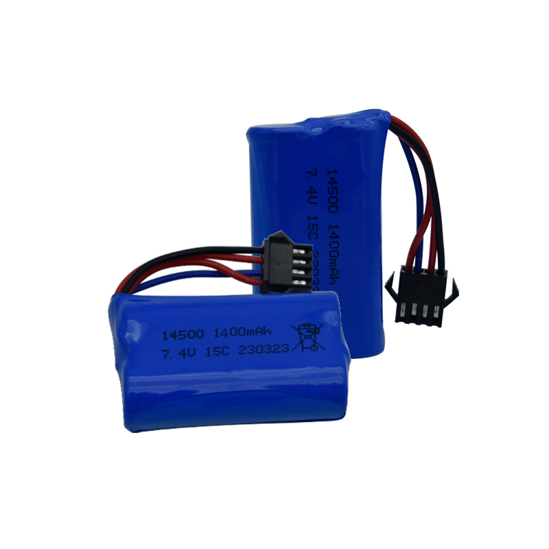 7.4V 1400mAh 14500 Lithium-Ion - Rc Hobby Truck review and price