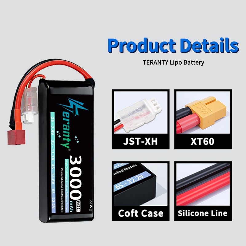 TERANTY 2S 3000mAh Lipo Batter - Rc Hobby Truck review and price