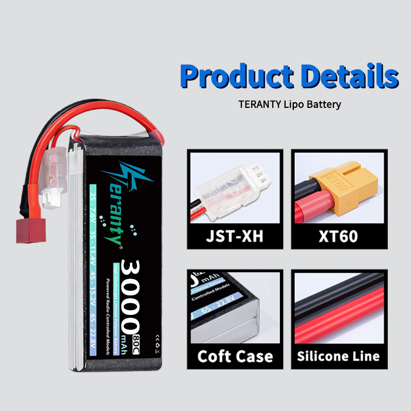TERANTY 2S 3000mAh Lipo Batter - Rc Hobby Truck review and price