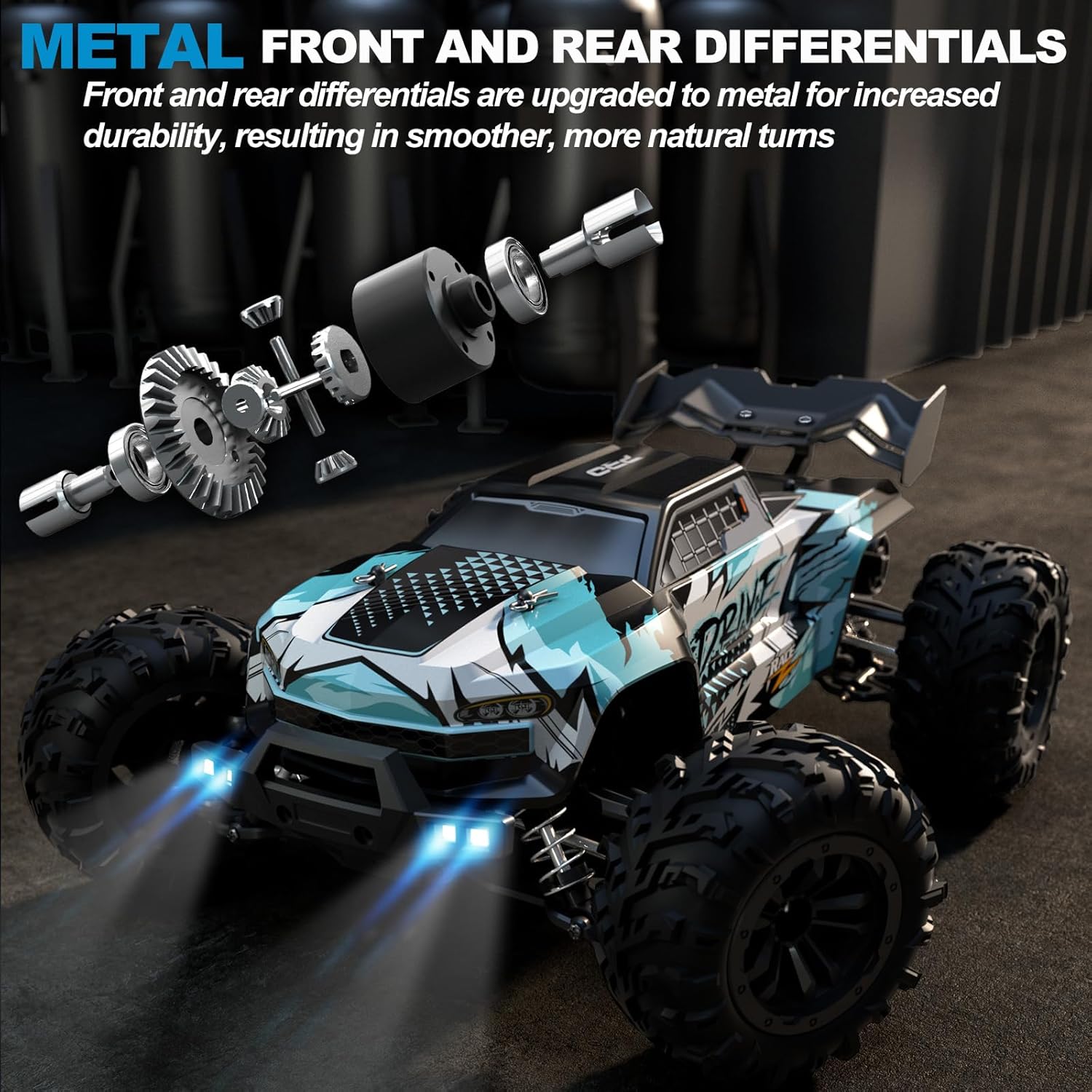 Brushless RC Monster Truck 1:1 - Rc Hobby Grade Monster Truck review and price