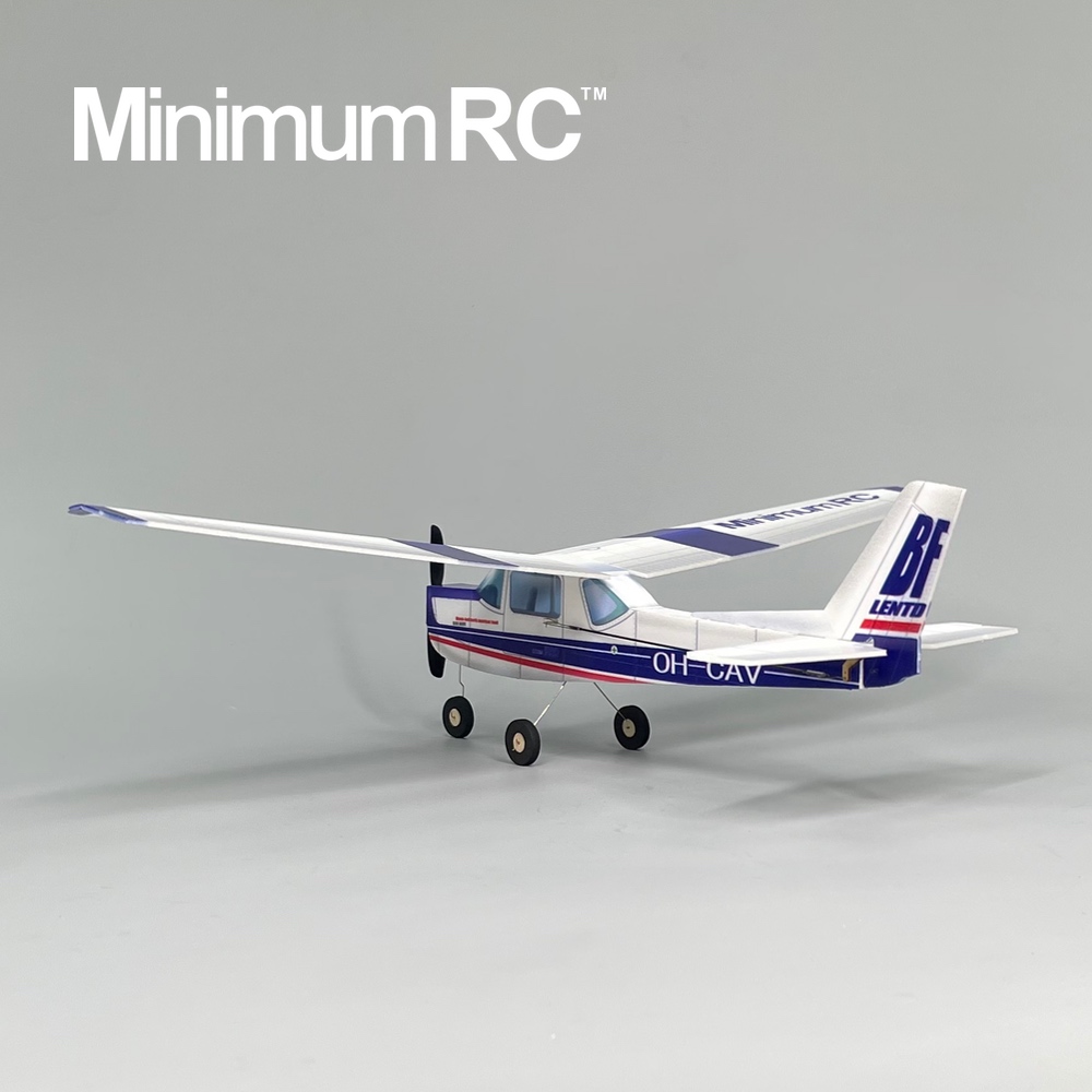 MinimumRC Plane Kit Blue Cessn - Rc Hobby Wing review and price