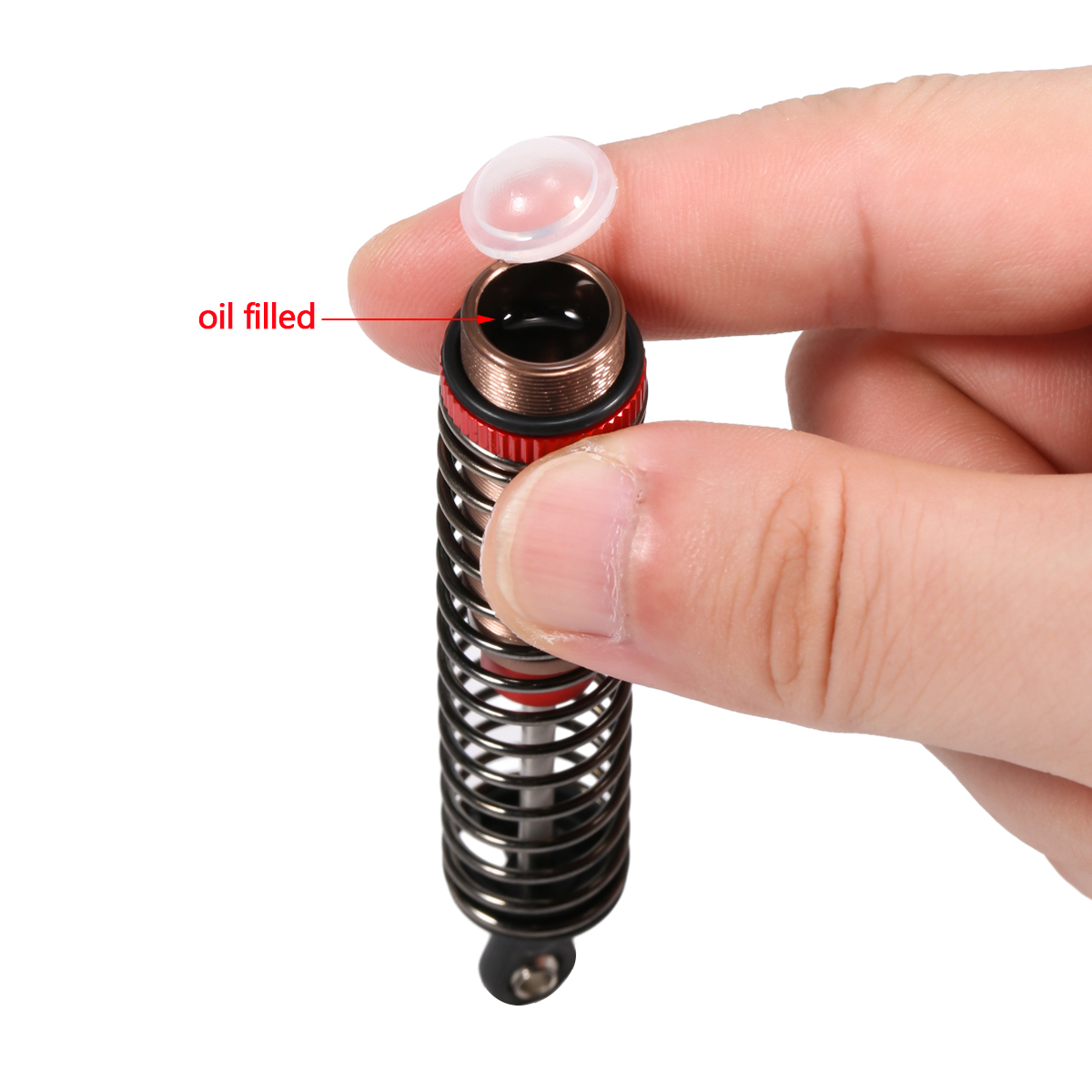 4Pcs Adjustable Oil Filled Sho - Rc Hobby Truck review and price