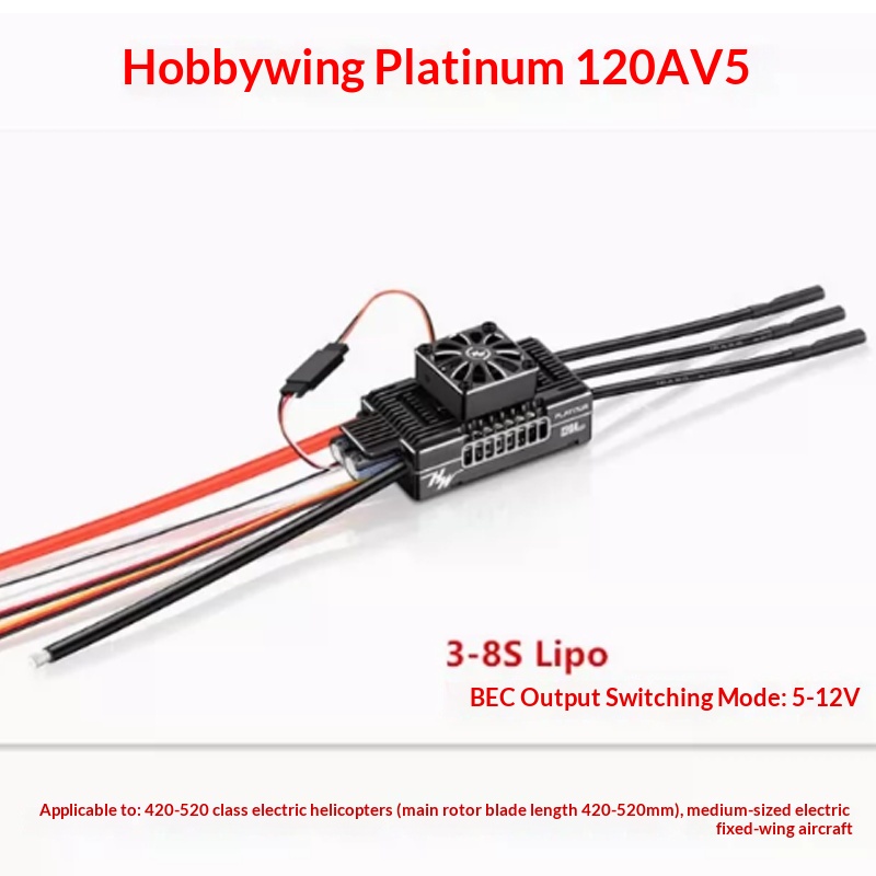 Hobbywing Platinum 80a V5,120a - Rc Hobby Wing review and price