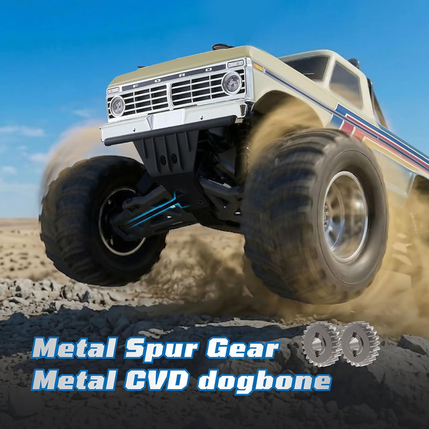 1/10 Ford F-100 Brushless Mons - Rc Hobby Grade Monster Truck review and price