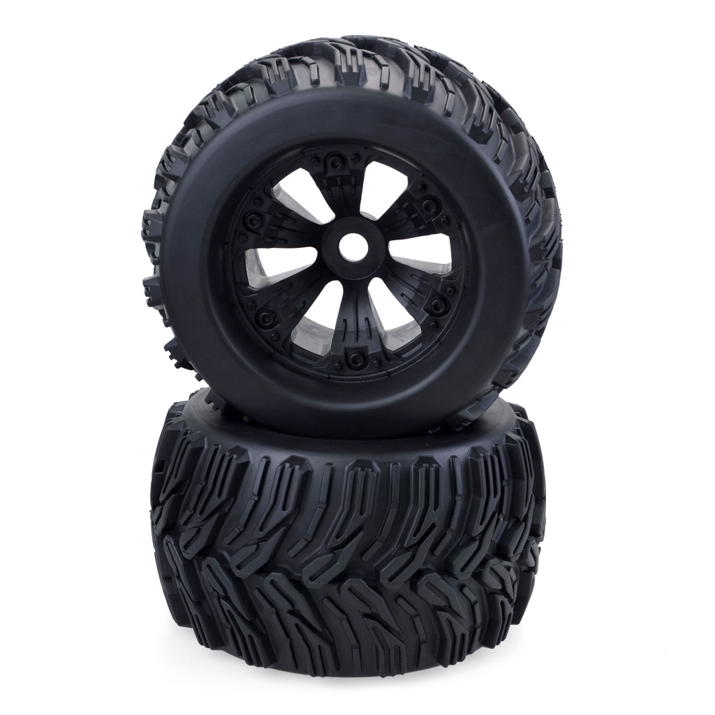 4PCS 1/8 Wheels Tires 170mm 16 - Rc Hobby Truck review and price