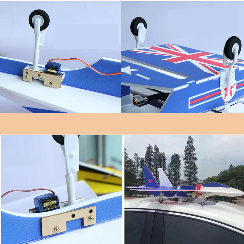 SU27 Assembly KT Board Landing - Rc Hobby Wing review and price